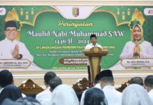 Peringati Maulid Nabi Muhammad S.A.W 2024, Pj. Gubernur Lampung Ajak ASN Teladani Rasulullah