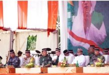 Pj. Gubernur Lampung Hadiri Lampung Bershalawat dan Doa Lintas Agama