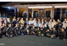 Pj. Gubernur Lampung Memberikan Apresiasi dan Uang Pembinaan kepada Kafilah Lampung Pada MTQ Nasional