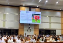 Pj. Gubernur Lampung Samsudin Dampingi Menpora pada Rapat Kerja DPR di Sela Tugas Sebagai Pj. Gubernur