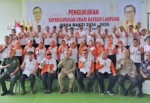 Pengurus ORARI Daerah Lampung Periode 2024-2029 Resmi Dikukuhkan, Pj. Gubernur Harapkan Peran Strategis di Bidang Komunikasi Terus Ditingkatkan