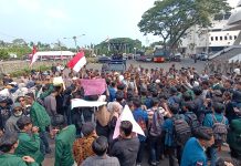 Mahasiswa Lampung Gelar Aksi Tolak Politik Uang