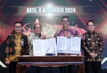 Pj. Gubernur Lampung Tandatangani Kerja Sama KUB Bank Lampung dan Bank Jatim