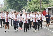 Pj. Gubernur Lampung Lepas Peserta “Gencarkan Run 2024”