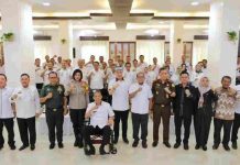 Pj. Gubernur Samsudin Gelar Silaturahmi Bersama Bupati, Wabup Pesawaran dan Forkopimda serta ASN
