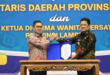 Pemprov Lampung Gelar Acara Pelepasan Pj. Sekdaprov Fredy yang Memasuki Purna Bakti