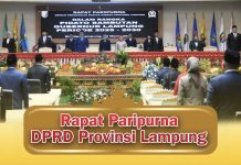 Rapat Paripurna DPRD Provinsi Lampung: Sambutan Gubernur Baru Periode 2025-2030