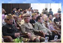 Ketua Komisi V DPRD Lampung dan Sekretaris DPRD Hadiri Pemberian Gelar Adat untuk Pj. Gubernur Lampung