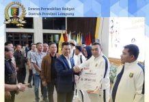 Ketua Komisi V DPRD Provinsi Lampung Hadiri Pemberian Penghargaan Atlet dan Pelatih PON XXI/2024