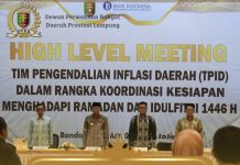 Giri Akbar Hadiri High Level Meeting TPID untuk Antisipasi Kebutuhan Pangan Ramadan dan Idul Fitri 1446 H
