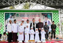 Masyarakat Pesawaran Antusias Ramaikan Acara Santunan Anak Yatim dan Tabligh Akbar Bersama Ustaz Abdul Somad