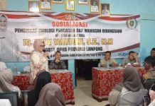 Pahami Pancasila, Anggota DPRD Lampung Elly Sosialisasi di Pesawaran