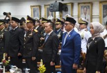 Ketua DPRD Lampung Hadiri Pelantikan Sekdaprov Marindo Kurniawan