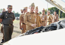 Sekdaprov Marindo Kurniawan: Apel Kendaraan Dinas Wujud Tertib Administrasi dan Good Governance