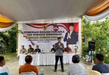 Ariesman Akbar Gelar Sosialisasi Pembinaan Idiologi Pancasila di GSG Permata biru