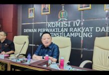 Komisi IV : Empat Skema Program Penangulangan Pengairan Lampung