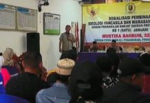 Mustika Bahrum Menegaskan Bahwa Pancasila merupakan ideologi Bangsa