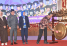 Ketua Komisi V DPRD Provinsi Lampung Hadiri Gelar Wicara Guru Besar FKIP Unila Dies Natalis ke-58