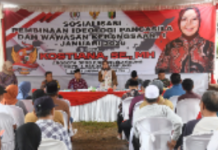 DPRD Provinsi Lampung Dapil I Bandar Lampung Gelar Sosialisasi Pembinaan Ideologi Pancasila