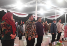 Anggota DPRD Provinsi Lampung M. Rahmat Visa Ridi Arifin menghadiri kegiatan Pentas