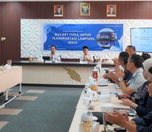 Itera Bersama Pemprov Lampung Matangkan Pengoperasian Smart BRT Rute Kampus–MBK