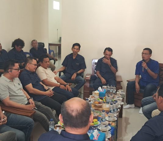 H. Wirahadikusumah Tinjau Kesiapan Sekretariat PWI Kota Metro