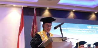 Pengukuhan Prof. Dr. Hasan Basri sebagai Guru Besar, Universitas Tulang Bawang Tegaskan Komitmen Kampus Berdampak