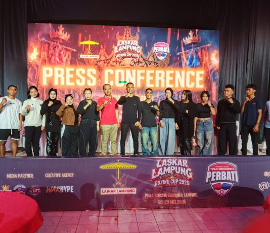 Laskar Lampung dan PERBATI Lampung Gelar “Laskar Lampung Boxing Cup” Perebutkan Piala Gubernur 2026