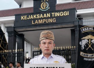 Laskar Lampung Soroti Mandeknya Kasus Dugaan Mark Up Rp12 Miliar DPRD Tanggamus: “Jangan Jadikan Penyidikan Hanya Formalitas di Atas Kertas”