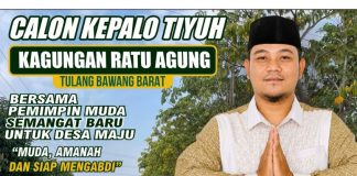 Yosep Maju Pilkati Kagungan Ratu Agung, Usung Program Kesejahteraan Warga