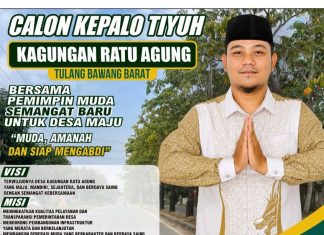 Yosep Maju Pilkati Kagungan Ratu Agung, Usung Program Kesejahteraan Warga