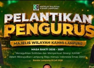 KAHMI dan FORHATI Lampung Siap Dilantik