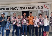 PWI Lampung Bangun Sinergi dengan DPD RI, Matangkan Persiapan HPN dan Porwanas 2027
