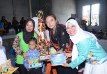 Plt. Bunda PAUD Lampung Tengah Buka Gebyar Kreativitas Mamamia Competition, Pererat Ikatan Orang Tua dan Anak