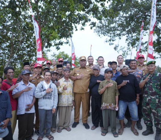 Plt. Bupati Lampung Tengah Resmikan Jembatan Penghubung Kampung Joharan, Perkuat Konektivitas dan Dorong Pertumbuhan Ekonomi