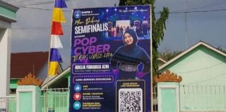 SMPN 1 Tulang Bawang Barat Beri Dukungan Penuh untuk Adelia Faranisa Azni di Semifinal Cyber Teras Voice 2026