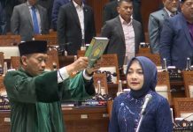 Nessy Kalviya Resmi Dilantik Jadi Anggota DPR RI, Siap Perjuangkan Aspirasi Lampung II