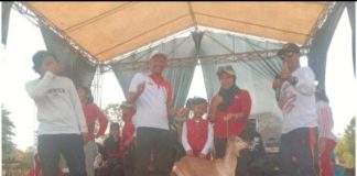 Warga Antusias Meriahkan HUT ke-81 RI, Tiyuh Sumber Rejo Gelar Senam Bersama dan Jalan Sehat