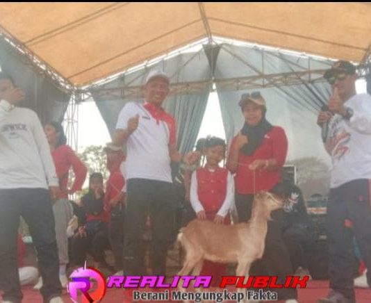 Warga Antusias Meriahkan HUT ke-81 RI, Tiyuh Sumber Rejo Gelar Senam Bersama dan Jalan Sehat