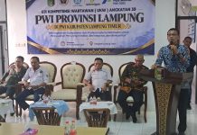 UKW PWI Lampung di Lampung Timur Usai, Ketua Tekankan Profesionalisme dan Etika Wartawan