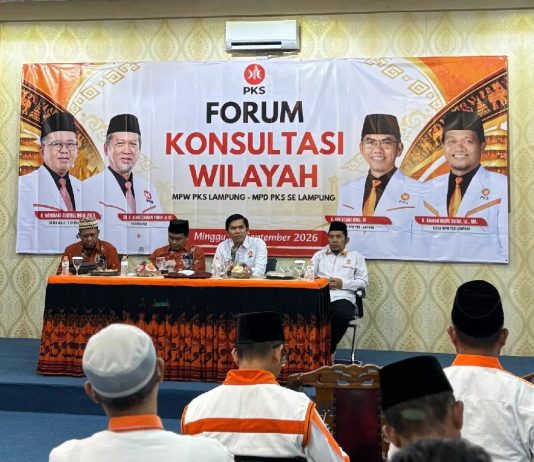 PKS Lampung Evaluasi Pola Pembinaan Pejabat Publik, MPW-MPD Diminta Perkuat Konsultasi dan Supervisi