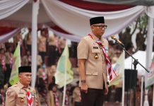 Gubernur Mirza Ajak Pramuka Lampung Perkuat Pengabdian dan Dukung Swasembada Pangan