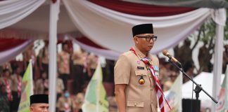 Gubernur Mirza Ajak Pramuka Lampung Perkuat Pengabdian dan Dukung Swasembada Pangan