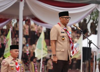 Gubernur Mirza Ajak Pramuka Lampung Perkuat Pengabdian dan Dukung Swasembada Pangan