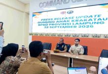 Status Gunung Anak Krakatau Turun ke Level II Waspada, BPBD Lampung Imbau Masyarakat Tetap Siaga