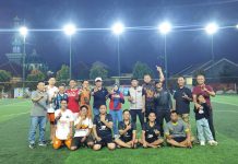 Manajer Minisocer PWI Lampung Mayang Suri Djausal Tekankan Latihan Fisik Terhadap Pemain