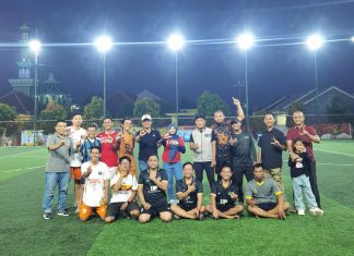 Manajer Minisocer PWI Lampung Mayang Suri Djausal Tekankan Latihan Fisik Terhadap Pemain