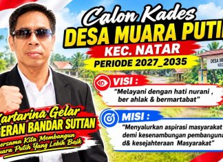 Kartarina Gelar Pangeran Bandar Suttan Siap Maju sebagai Calon Kepala Desa Muara Putih